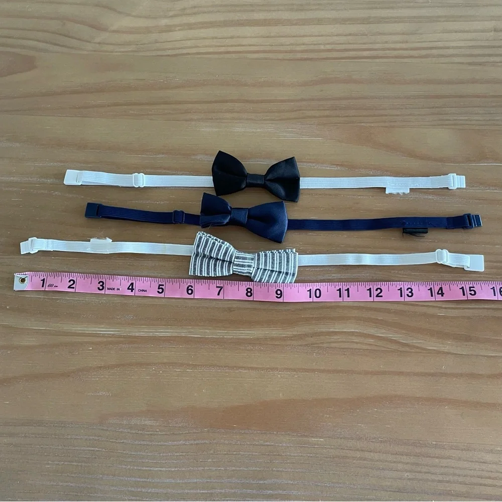 Baby boy bow tie bundle- three